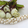 Lange Perlen Halskette 7mm AA Barock 60 Zoll Perle Halskette Kostüm Schmuck